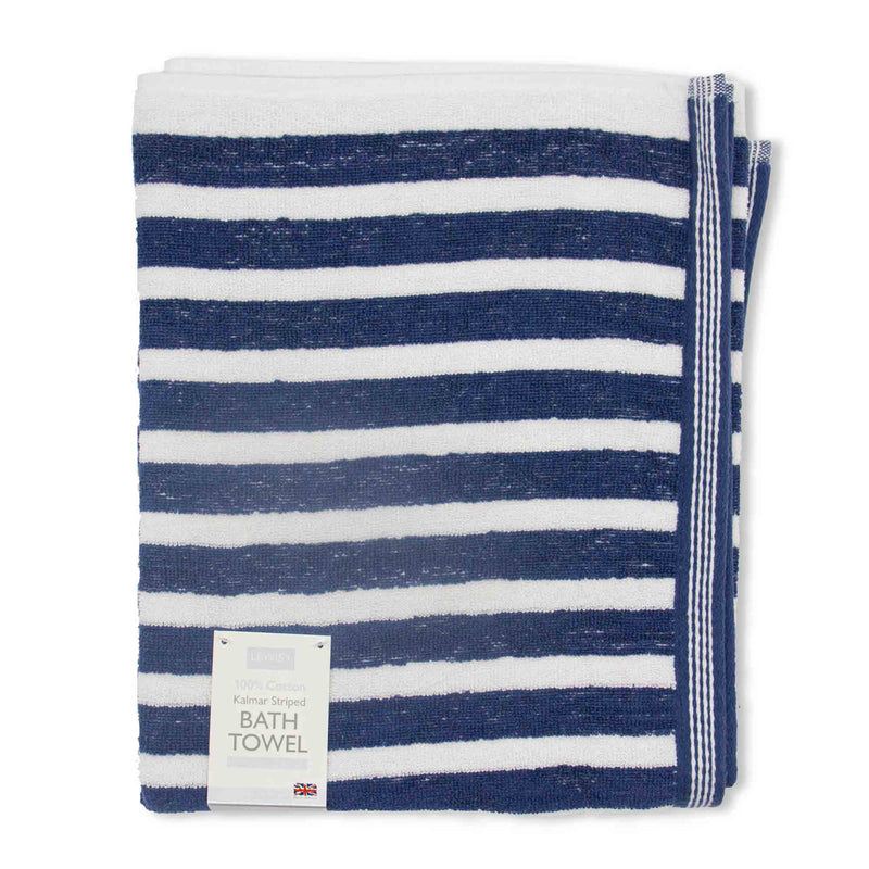 Lewis's Kalmar Striped Yarn Dyed Towel Range