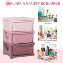 Kids Storage Boxes - Pink