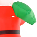 HOMCOM Christmas Inflatable Santa Claus 8'
