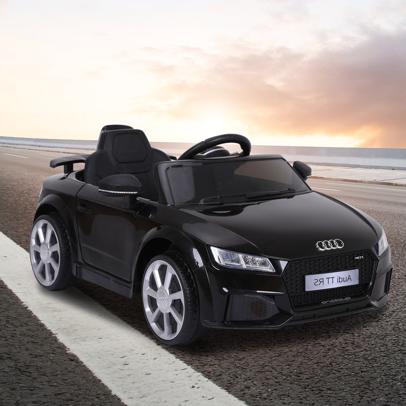 HOMCOM Kids Electric Ride On Car Audi TT RS - Black