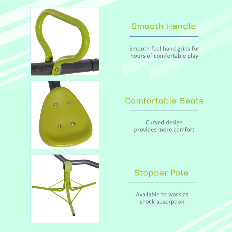 HOMCOM Kids Seesaw - Green