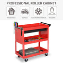 DURHAND 3-tier Tool Trolley Cart Roller Cabinet Garage Workshop With Drawer