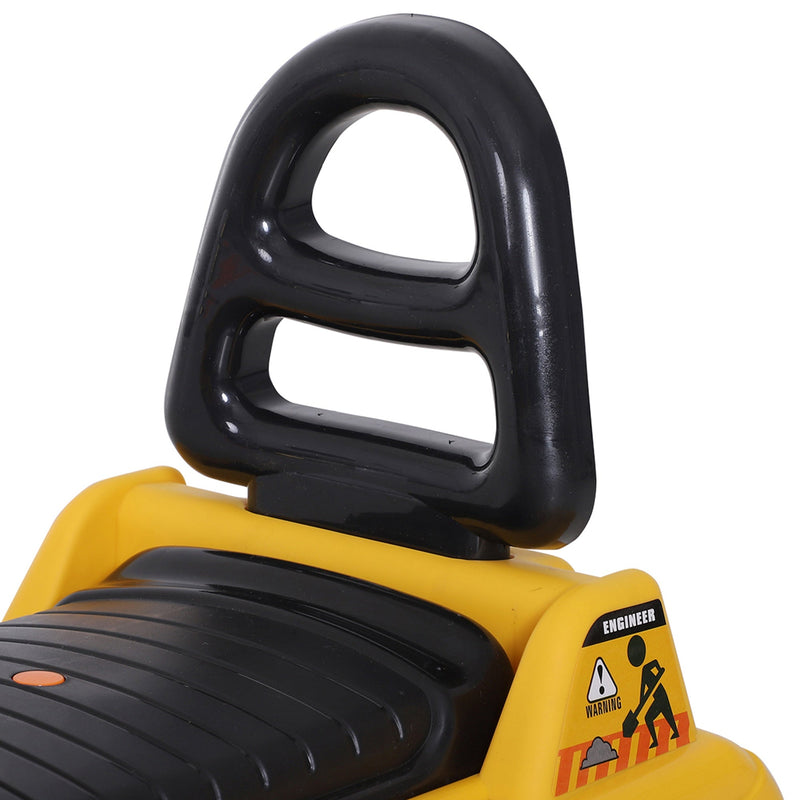 HOMCOM Kids Ride On Toy Bulldozer Digger 3 in 1