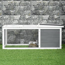 Pawhut Easy Access Rabbit Hutch