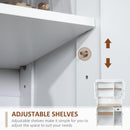 HOMCOM Kitchen Cupboard Storage Cabinet Microwave Oven Stand with Storage