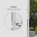 Outsunny 3x3(m) or 3x6m Pop Up Gazebo Side Panels Replacement, 2 Pack, White