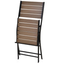 Outsunny Garden Bistro  Set- Black & Brown