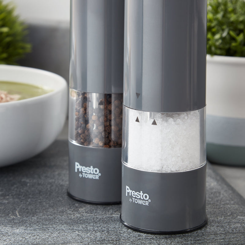Tower Presto Salt And Pepper Mill Set