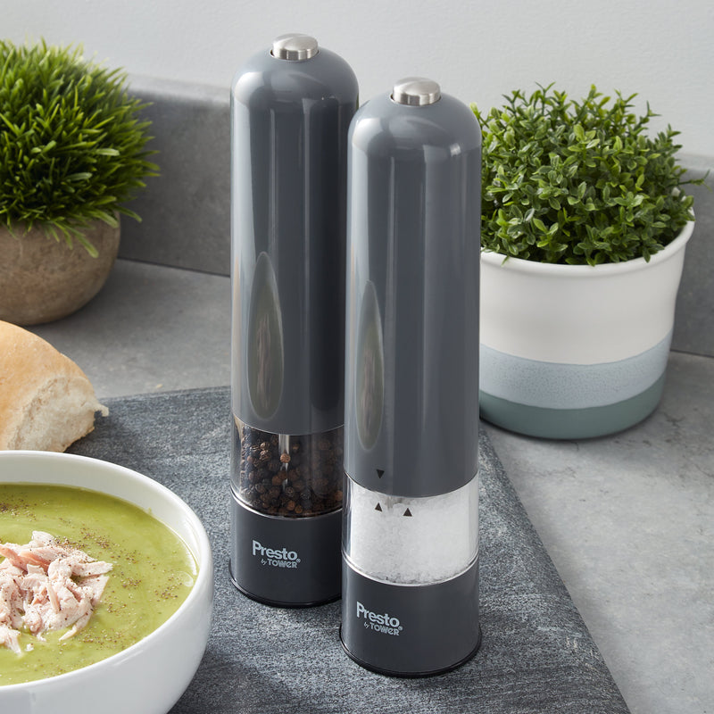 Tower Presto Salt And Pepper Mill Set