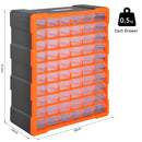 Plastic Parts 60 Drawers Storage