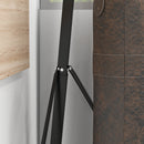 SPORTNOW Punch Bag Stand for Heavy Bag and Speed Bag, Foldable and Adjustable