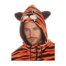 Men's Tiger Snuggle Fleece Onesie