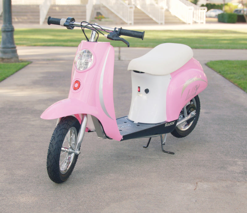 Razor Bella Pocket Mod Scooter - Pink 24 Volt