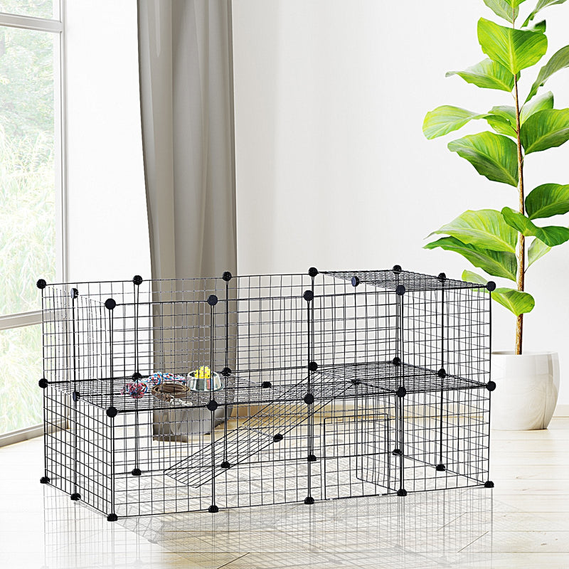 PawHut Small Animal Playpen