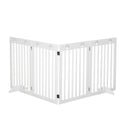 PawHut Wooden Pet Gate