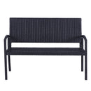 Outsunny Rattan Leisure Chair - Black