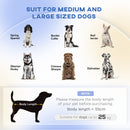 PawHut Dog Sofa Bed Raised Couch with Wooden Frame and Soft Cushion, Grey