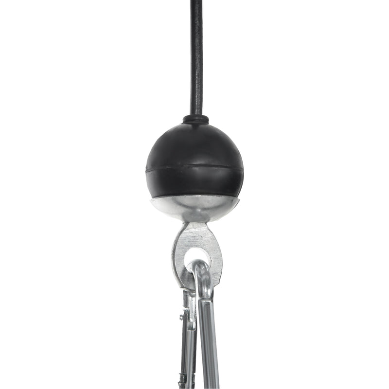 SPORTNOW Cable Pulley System, Lat Pull Down System With DIY Loading Weight Pin