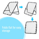 Black Football Rebounder Net