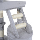 Pawhut Multi Activity Cat Tree Scratch Post