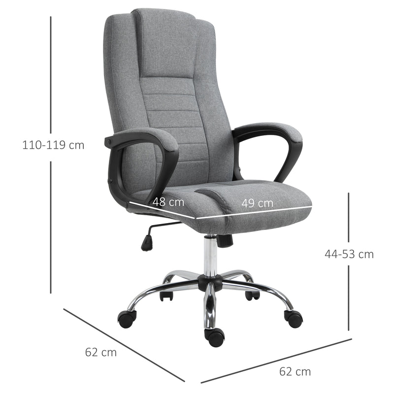 Vinsetto Office Chair - Dark Grey