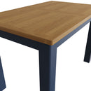 Aldeburgh Blue Extending Table 1.2m-1.6m 120 x 75 x 78 cm