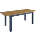 Aldeburgh Blue Extending Table 1.6m-2m 160 x 85 x 78 cm
