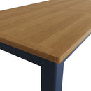 Aldeburgh Blue Extending Table 1.6m-2m 160 x 85 x 78 cm