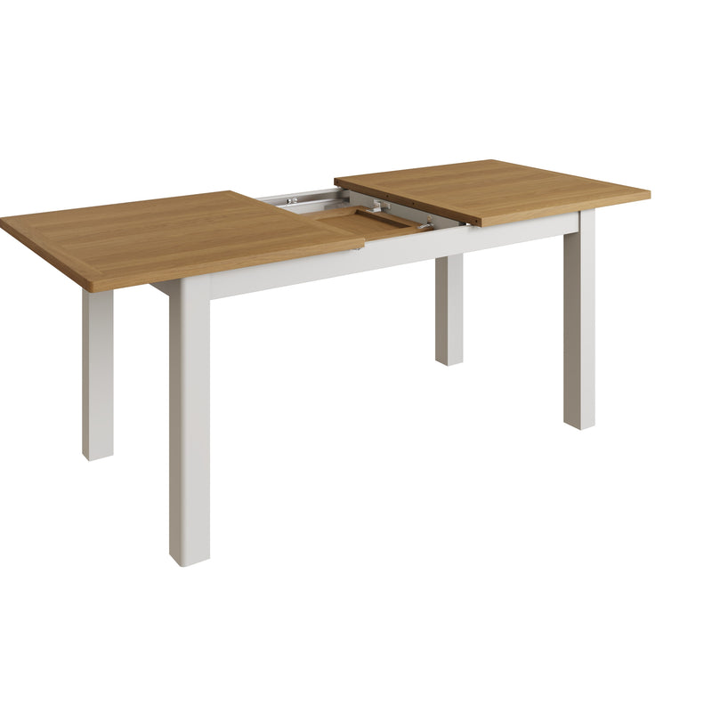Beverley Dove Grey  Extending Table 1.6m-2m 160 x 85 x 78 cm