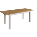Beverley Dove Grey  Extending Table 1.6m-2m 160 x 85 x 78 cm