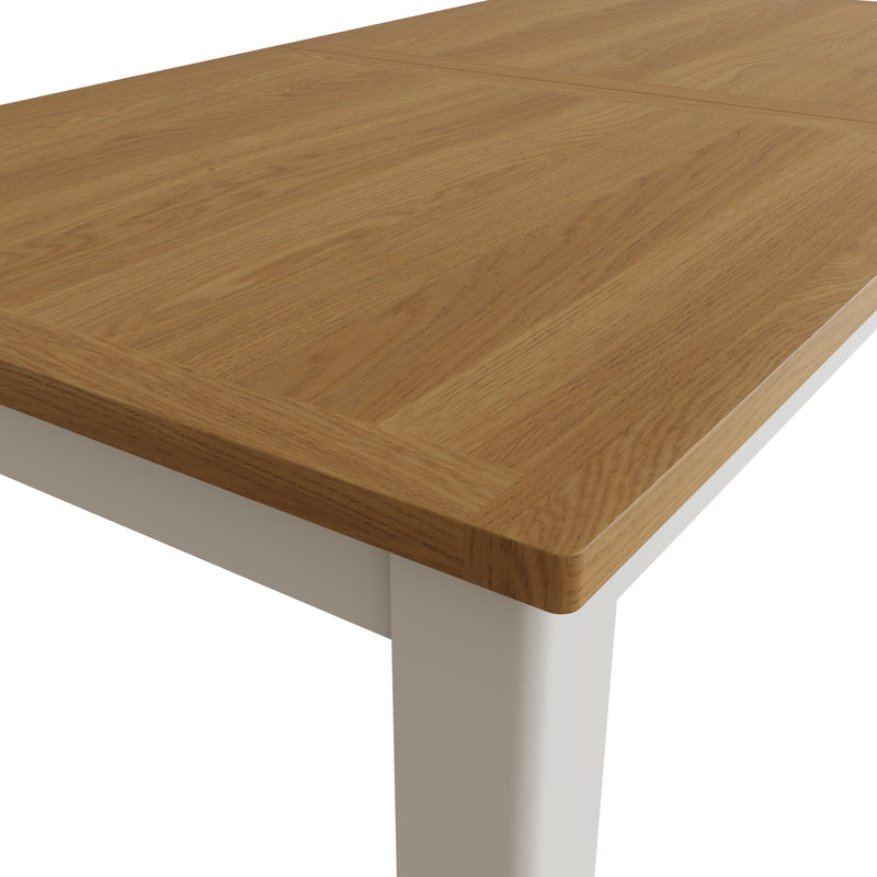Beverley Dove Grey  Extending Table 1.6m-2m 160 x 85 x 78 cm