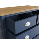 Aldeburgh Blue Chest of Drawers 2 Over 3