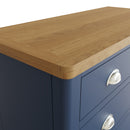 Aldeburgh Blue Chest of Drawers 2 Over 3