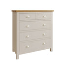 Beverley Dove Grey  Chest of Drawers 2 Over 3 80 x 40 x 95 cm