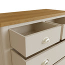 Beverley Dove Grey  Chest of Drawers 2 Over 3 80 x 40 x 95 cm
