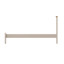 Beverley Dove Grey  Bed 3' Single 106 x 201 x 105 cm