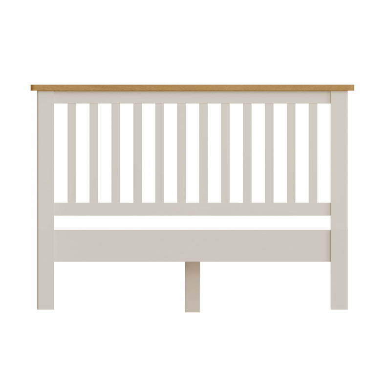 Beverley Dove Grey  Bed 4'6" Double 152 x 201 x 105 cm