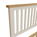 Beverley Dove Grey  Bed 4'6" Double 152 x 201 x 105 cm