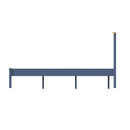 Aldeburgh Blue Bed 5' King