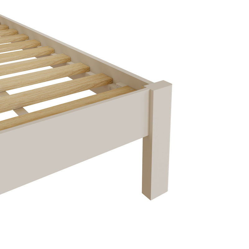 Beverley Dove Grey  Bed 5' King 168 x 211 x 105 cm