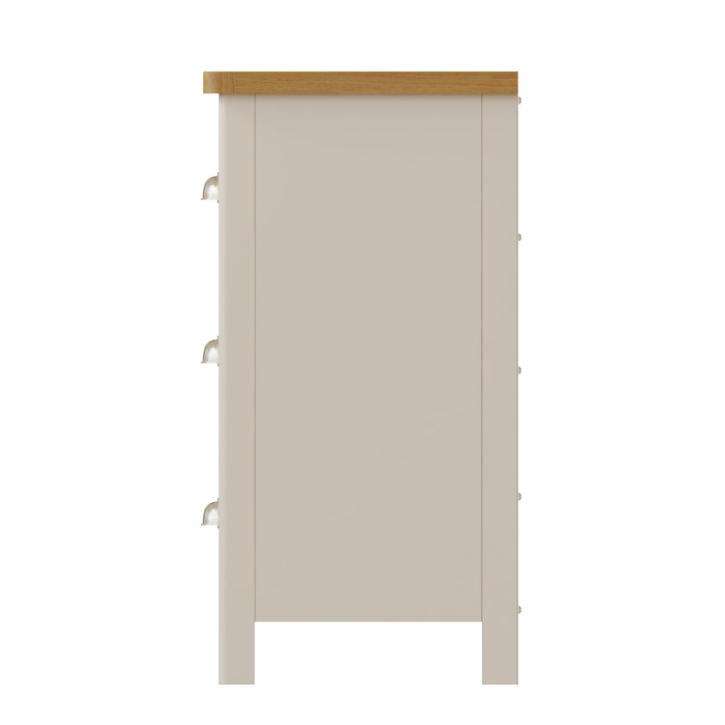 Beverley Dove Grey  Chest of 6 Drawers 115 x 40 x 78 cm
