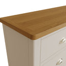 Beverley Dove Grey  Chest of 6 Drawers 115 x 40 x 78 cm