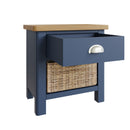Aldeburgh Blue Cabinet 1 Drawer 1 Basket 50 x 30 x 50 cm