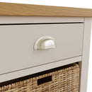 Beverley Dove Grey Cabinet 1 Drawer 1 Basket 50 x 30 x 50 cm