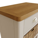Beverley Dove Grey Cabinet 1 Drawer 1 Basket 50 x 30 x 50 cm