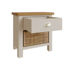Beverley Dove Grey Cabinet 1 Drawer 1 Basket 50 x 30 x 50 cm