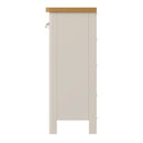 Beverley Dove Grey Cabinet 1 Drawer 2 Basket 50 x 30 x 75 cm