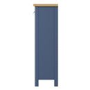 Aldeburgh Blue Cabinet 1 Drawer 3 Basket 50 x 30 x 100 cm
