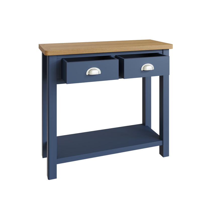 Aldeburgh Blue Console Table 85 x 32 x 75 cm