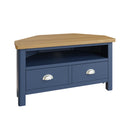 Aldeburgh Blue Corner TV Unit 90 x 44 x 48 cm